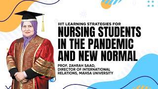 IIIT Learning Strategies for Nursing Students in the Pandemic and New Normal