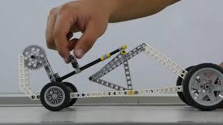 Mecanismos planos de 6 barras, 1 GDL (DOF) implementados en LEGO Mindstorms