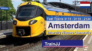 ICNG - InterCity Nieuwe Generatie | Test trains | Amsterdam CS |  3116 - 3119 - 3134