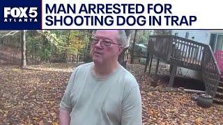 Man accused of shooting dog in trap | FOX 5 News