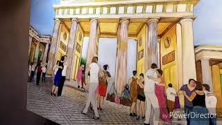 Brandenburger Tor Berlin auf Leinwand mit Ölfarben 120 × 90 gemalt Vazgen Tatosyan 10.02.2019