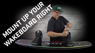 Setting Up Your Wakeboard Properly