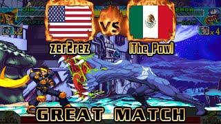 Marvel VS Capcom - zer2rez (USA) VS (MEX) |The_Pow| [mvsc] [Fightcade] マーベルvsカプコン