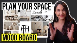 INTERIOR DESIGN How To Create a Mood Board Step by Step Easy Tutorial Using Canva