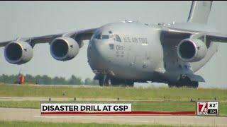 See big military plane in Upstate? Disaster drill at GSP Airport