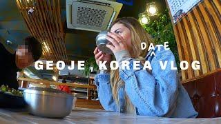 DATE IN GEOJE, KOREA VLOG ️ a day in south korea