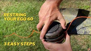 Replacing the String Trimmer Line on the EGO 60 56Volt Trimmer