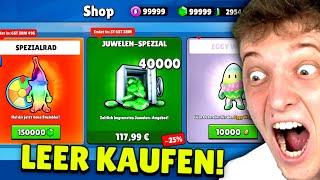 *WELTREKORD* WIR KAUFEN DEN GRÖSSTEN STUMBLE GUYS SHOP LEER!  EXTREM TEUER...