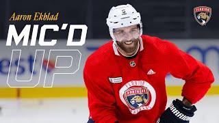 "I forgot I Was Mic'd Up" | Aaron Ekblad Mic'd Up at Team Pic Day