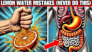 12 Fatal Mistakes When Using Lemon Water You Must Avoid for Better Health!