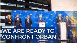 Press briefing - Manfred Weber & Péter Magyar: We are ready to confront Orbán