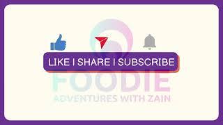 Welcome to Foodie Adventures with Zain: A journey of Food and Travel️