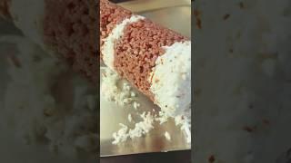 have you tried this before? சிவப்பு அரிசி புட்டு | red rice puttu recipe #shorts #trending # foodie