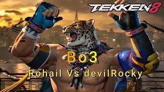 Tekken 8 - Yoshimitsu (Rohail) vs King (devilRocky) - Bo3