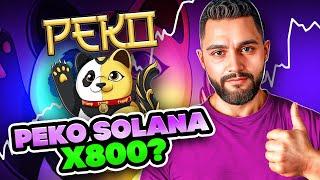  MASSIVE CRYPTO LAUNCH  $PEKO SOLANA  The Crypto Panda You Won’t Want to Miss!  Get In Early!