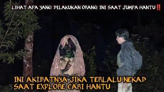 Hantu Salah Sasaran‼️LIHAT APA YANG DILAKUKAN ORANG INI SAAT JUMPA HANTU