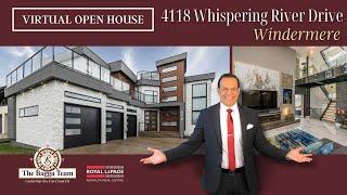 Windermere Home Tour in Edmonton| Virtual Open House Tour- 4118 Whispering River Drive NW|Mani Bagga