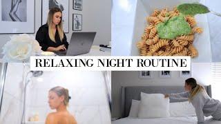 NIGHT ROUTINE 2021 | RELAXING + AESTHETIC | 'THAT' GIRL NIGHT ROUTINE | Katie Musser