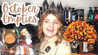 October Bath and Body Works Empties!