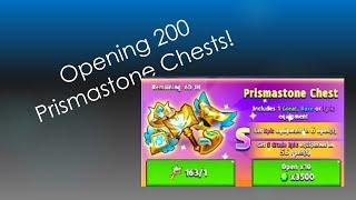 ARCHERO: Opening 200 Prismastone Chests!