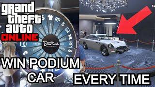 *NEW SOLO GLITCH* HOW TO WIN THE LUCKY WHEEL PODIUM CAR EVERY TIME IN GTA 5 ONLINE | VERY EASY |