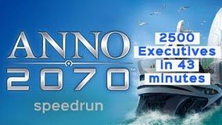 Anno 2070 - 2500 Executives speedrun - former world record [43:43.40]