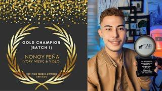 NONOY PEÑA | On Winning GOLD | 2021 TAG Music Awards Chicago