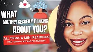 ALL SIGNS Their Secret Thoughts Of You Right Now! + Mini Readings!️ (w/ timestamps)