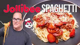 MAKING THE BEST JOLLIBEE SPAGHETTI AT HOME! | SAM THE COOKING GUY