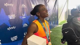 Jasmine Moore After THRILLING Women’s Long Jump Final At U.S. Olympic Trials, Qualifies For Paris