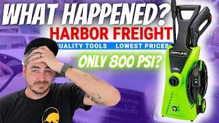 Harbor Freight Pressure Washer | Portland 1750 Power Washer UPDATE!