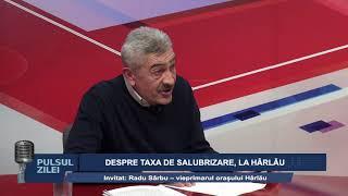 PULSUL ZILEI:  DESPRE TAXA DE SALUBRIZARE, LA HARLAU. INVITAT RADU SARBU, VICEPRIMARUL ORASULUI