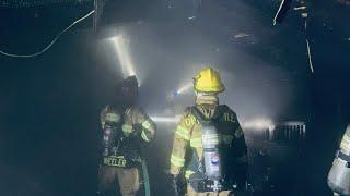 Structure Fire in the Colfax area￼