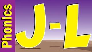 J K L Phonics Chant for Children | Alphabet Chant | Fun Kids English