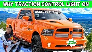 DODGE RAM WHY TRACTION CONTROL LIGHT ON 1500 2500 3500 2013 2014 2015 2016 2017 2018