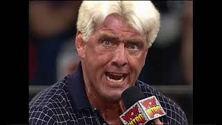 The Nature Boy suffers a heart attack on Nitro | Ric Flair with a message for Eric Bischoff 12/14/98