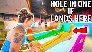 Insane FIRST OF IT'S KIND Mini Golf Course! - Craziest Game Ever!