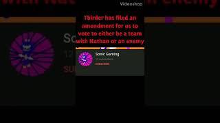 Tbirder News / Tbirder files a voting amendment