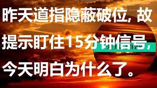 #道指#纳指#标普500#罗素2000#指数基金#美股预测#走势 周四11/9美股盘后。昨天说道指隐蔽破位，特别提示注意15分钟信号。今天各大指数短线给出了什么信号？出了信号，就要行动。