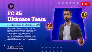 Squad Battles with WestCoastUTD’s RTG Team!  Pack Openings + Viewer Friendlies!  #FC25 #RTG