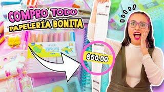 COMPRÉ TODA LA PAPELERÍA BONITA BARATA ¡Fue demasiada! Craftingeek