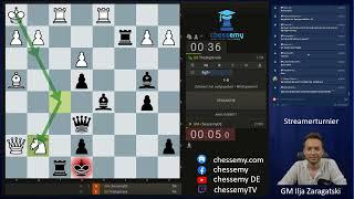 #Schach Streamerturnier || Ilja spielt gegen The Big Greek, Niclas Huschenbeth und Co.