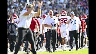 Sam Pittman recaps Arkansas' SEC-opening win at Auburn