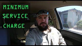 Handyman Minimum Service Charge | Easy Water Stain Repair