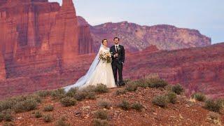 Moab Bride and Groom Video with Grace and David