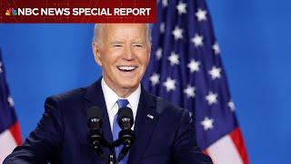 Special report: Biden holds first press conference since presidential debate