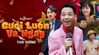 Phim ca nhạc hài | CƯỚI LUÔN VÀ NGAY | Thái Dương, Long Hách | Parody Nhạc Chế Hay Nhất
