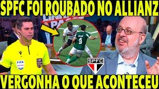 VERGONHA! SÃO PAULO FOU ROUBADO NO ALLIANZ! GACIBA JOGOU TUDO NO VENTILADO! SPFC GARFADO