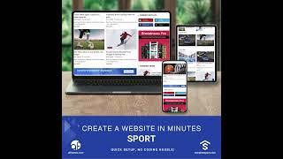  Launch Your Sports Site in Minutes - One Click Import, No Coding Needed! - AF themes
