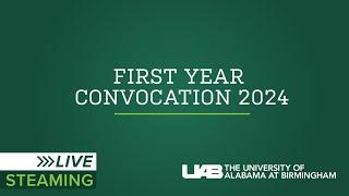 First Year Student Convocation 2024